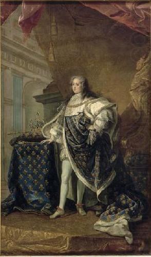 Jean Baptiste van Loo Portrait of Louis XV of France oil painting picture